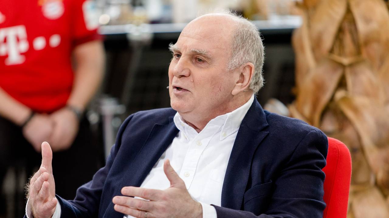 Nadine RuppUli Hoeneß am Sonntag (22. Januar 2023) bei seinem Besuch im „Doppelpass“ auf Sport1.