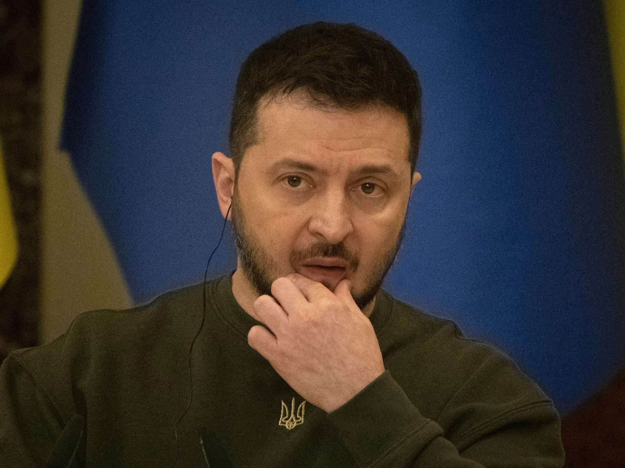 Ist Wolodymyr Selenskyj, Präsident der Ukraine (hier am 19. Januar 2023 in Kyjiw zu sehen), wirklich ein Milliardär?