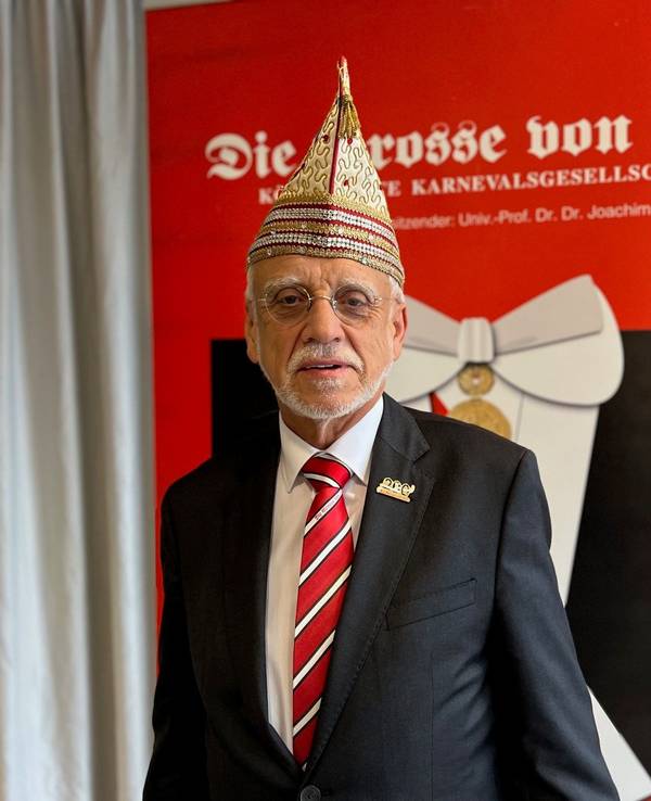 Joachim Zöller bei der Pressekonferenz zur Schälzick im Tanzbrunnen