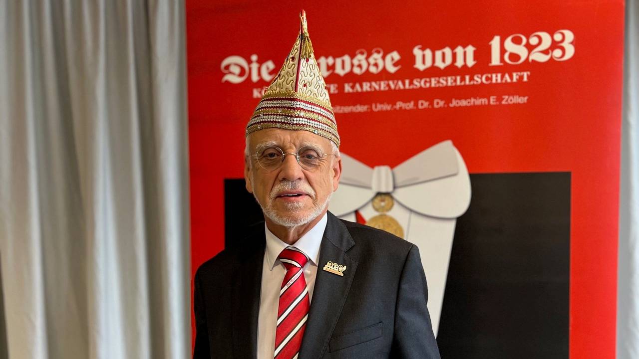 Joachim Zöller bei der Pressekonferenz zur Schälzick im Tanzbrunnen