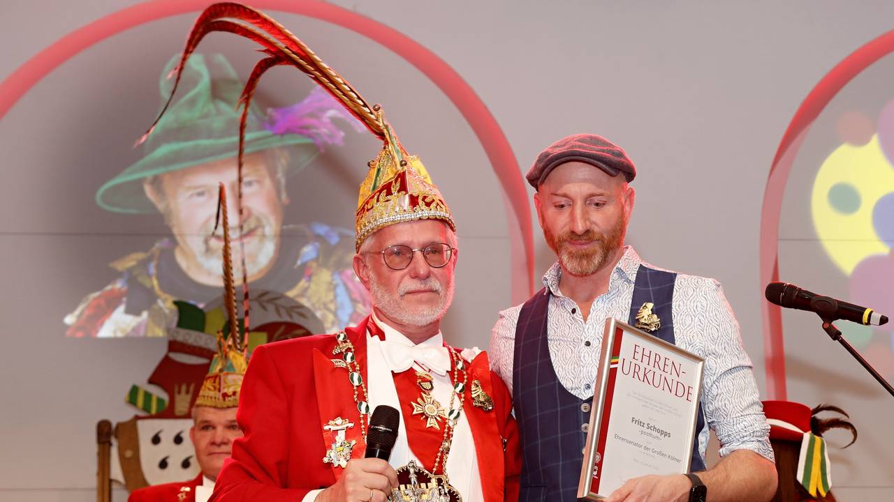 Joachim Wüst (l.) und Martin Schopps in der Flora.