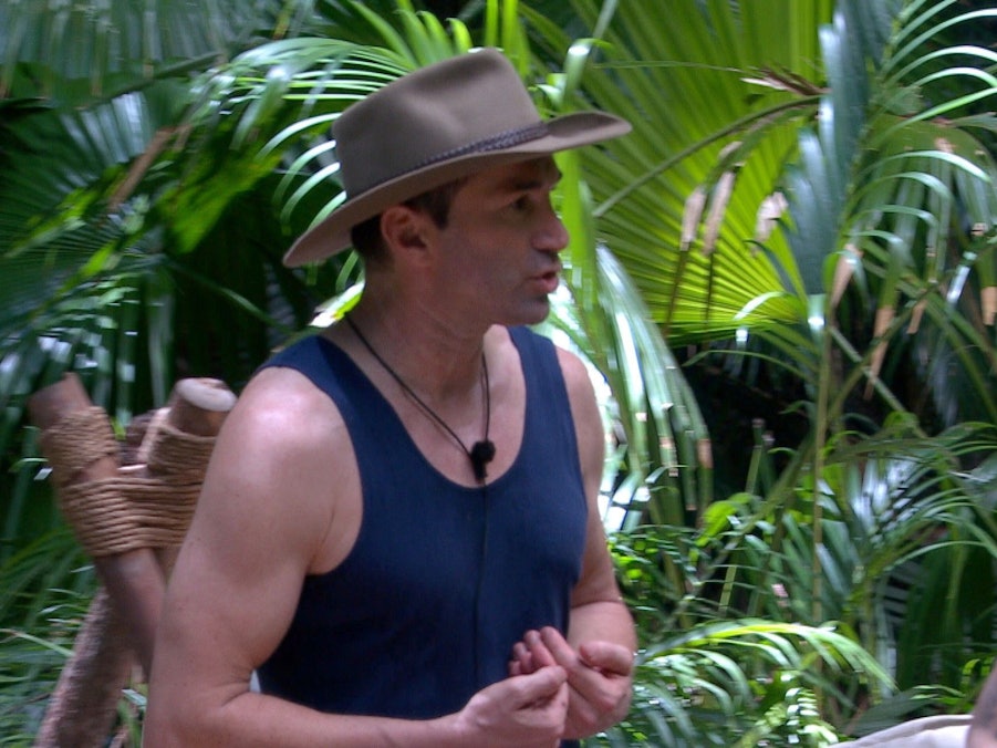 Tag 14 im Camp. Lucas Cordalis ärgert sich darüber, das Gigi und Papis ihn nach der Dschungelprüfung allein im Wald zurückgelassen haben.