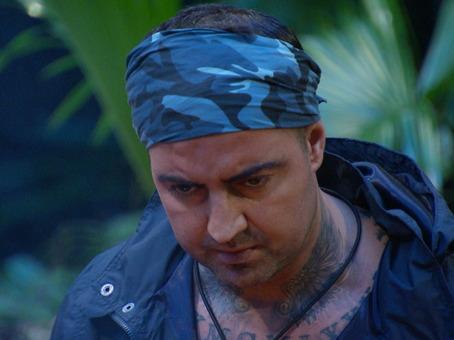 Cosimo Citiolo ärgert sich im Dschungelcamp.