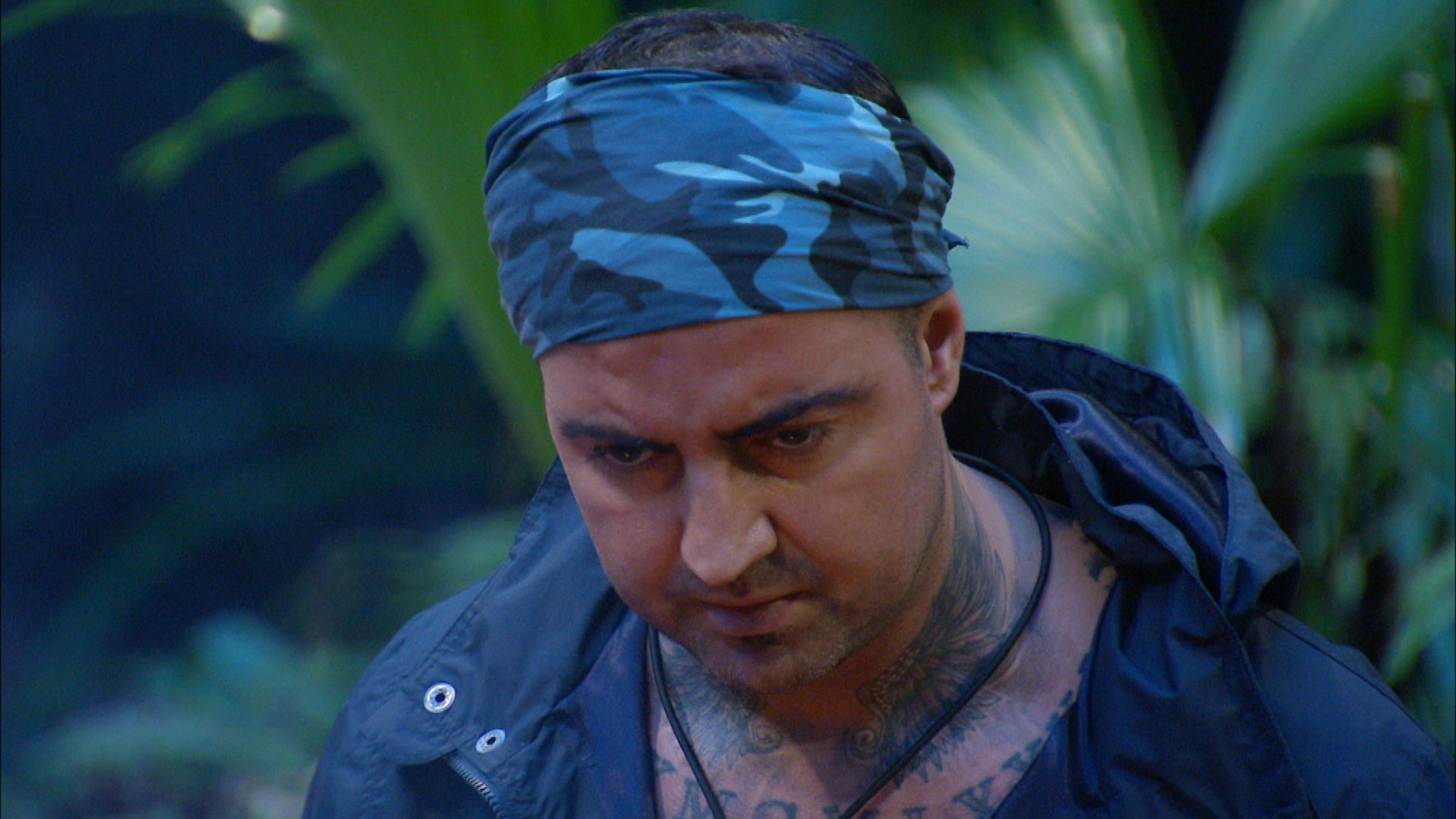 Cosimo Citiolo bei seiner Teilnahme im Dschungelcamp 2023.