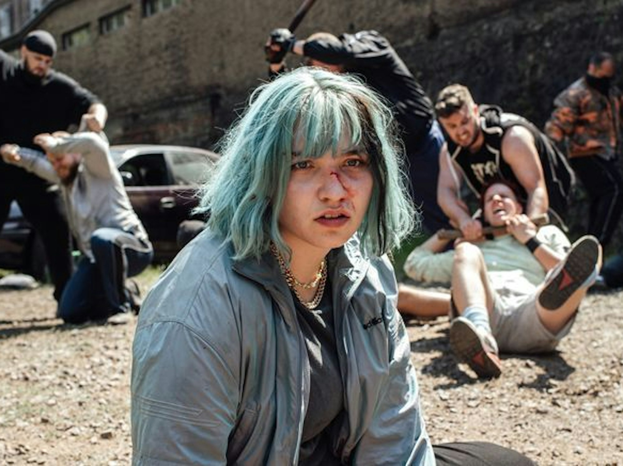 Ein sogenanntes "Ackermatch" stand im Zentrum des saarländischen Krimis "Tatort: Die Kälte der Erde". Mittendrin im Getümmel befand sich Alina Barthel (Bineta Hansen).