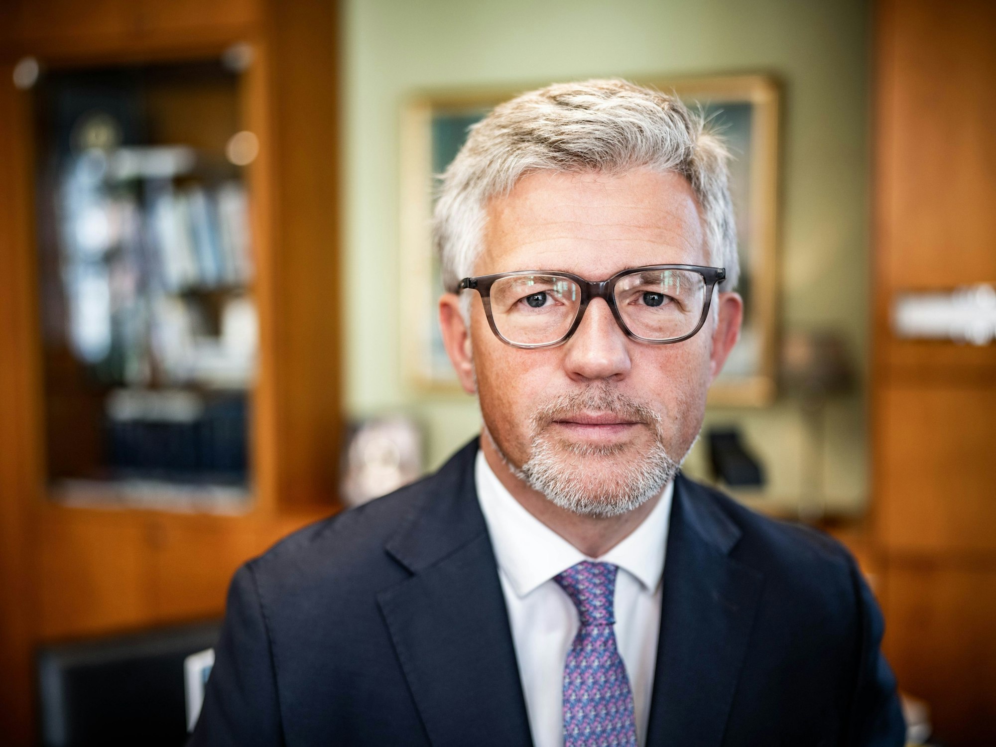 Andrij Melnyk erhöht mit seiner U-Boot-Forderung den Druck auf Deutschland, die Ukraine noch mehr zu unterstützen. Unser Foto zeigt den damaligen Botschafter in Berlin im Oktober 2022.