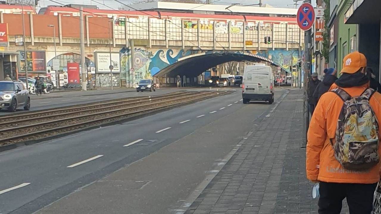 Der Ehrenfeldgürtel in Köln