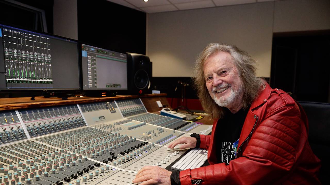 Besuch bei Dieter Dierks in seinem Tonstudio in Pulheim anlässlich seines 80. Geburtstages.