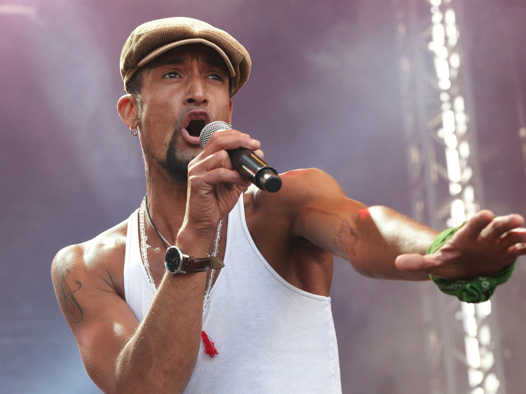 Mark Medlock (hier bei einem Open-Air-Auftritt im Jahr 2012) gewann DSDS 2007.