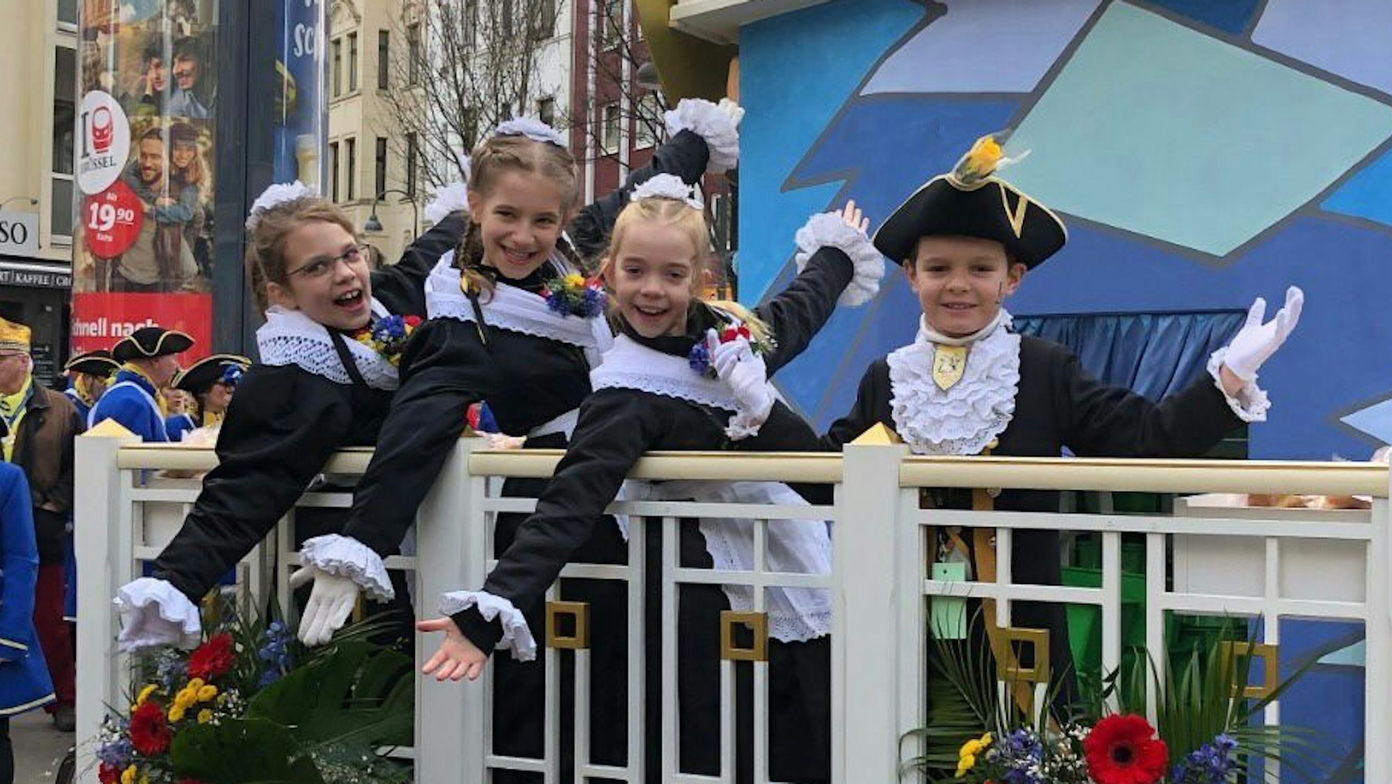 Foto aus 2019: Die Pänz der Helligen hatten richtig Spaß.