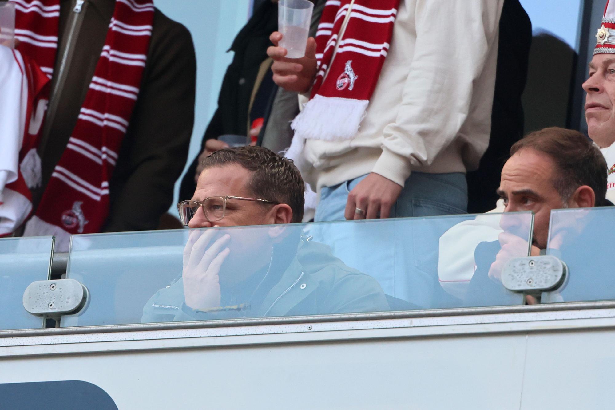RB-Boss Max Eberl verfolgte das Spiel gegen den 1. FC Köln am Samstag (4 Februar 2023) aus der Geißbock-Loge.