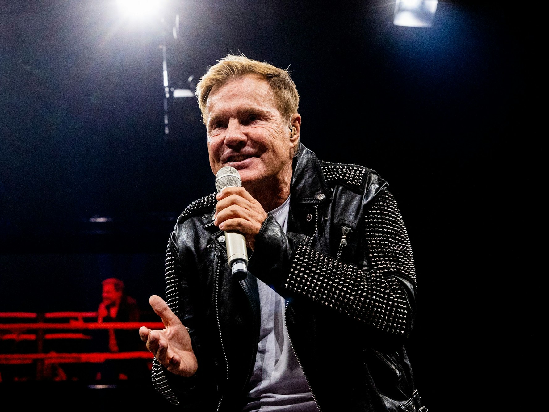 Musiker Dieter Bohlen singt beim Event „Beat & Box“.