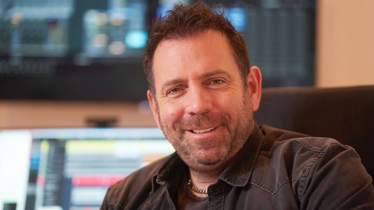 Der Limburger Sänger Ikke Hüftgold alias Matthias Distel, aufgenommen in seinem Studio.