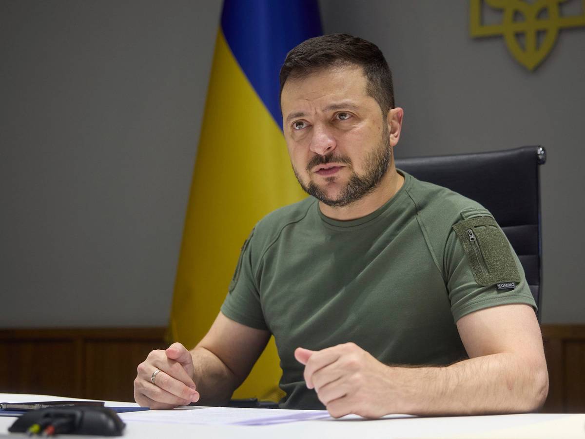 Wolodymyr Selenskyj (hier im September 2022) ist in großer Sorge vor einem schweren Schlag aus Russland.