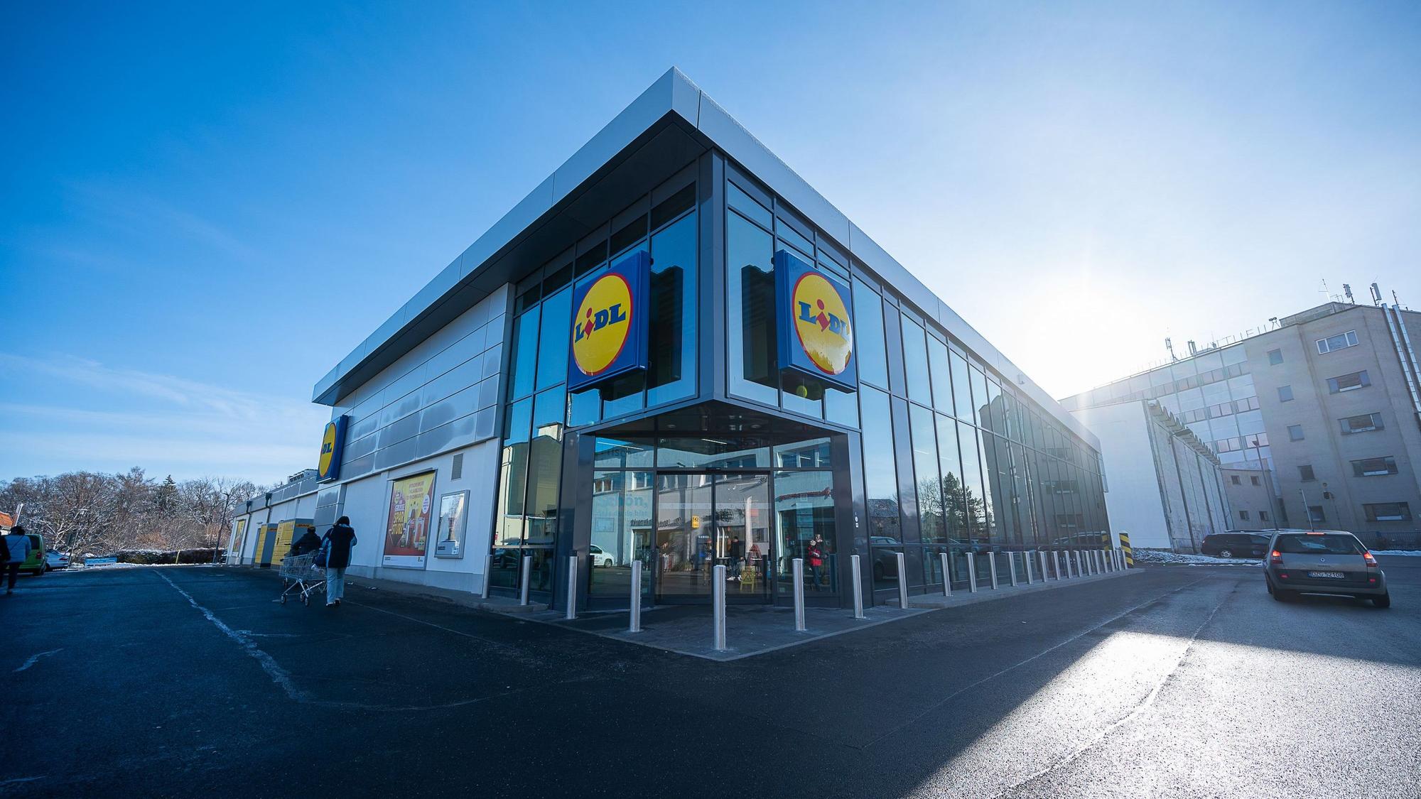 Eine Filiale des Discounters Lidl.