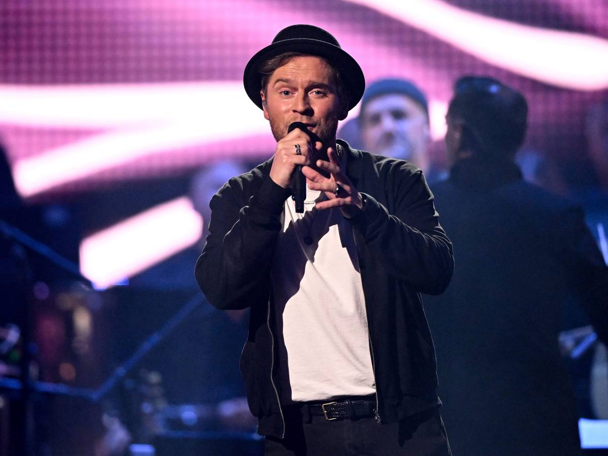 Der deutsche Pop-Sänger und Songwriter Johannes Oerding tritt in der ARD-Unterhaltungsshow „Your Songs“ auf.
