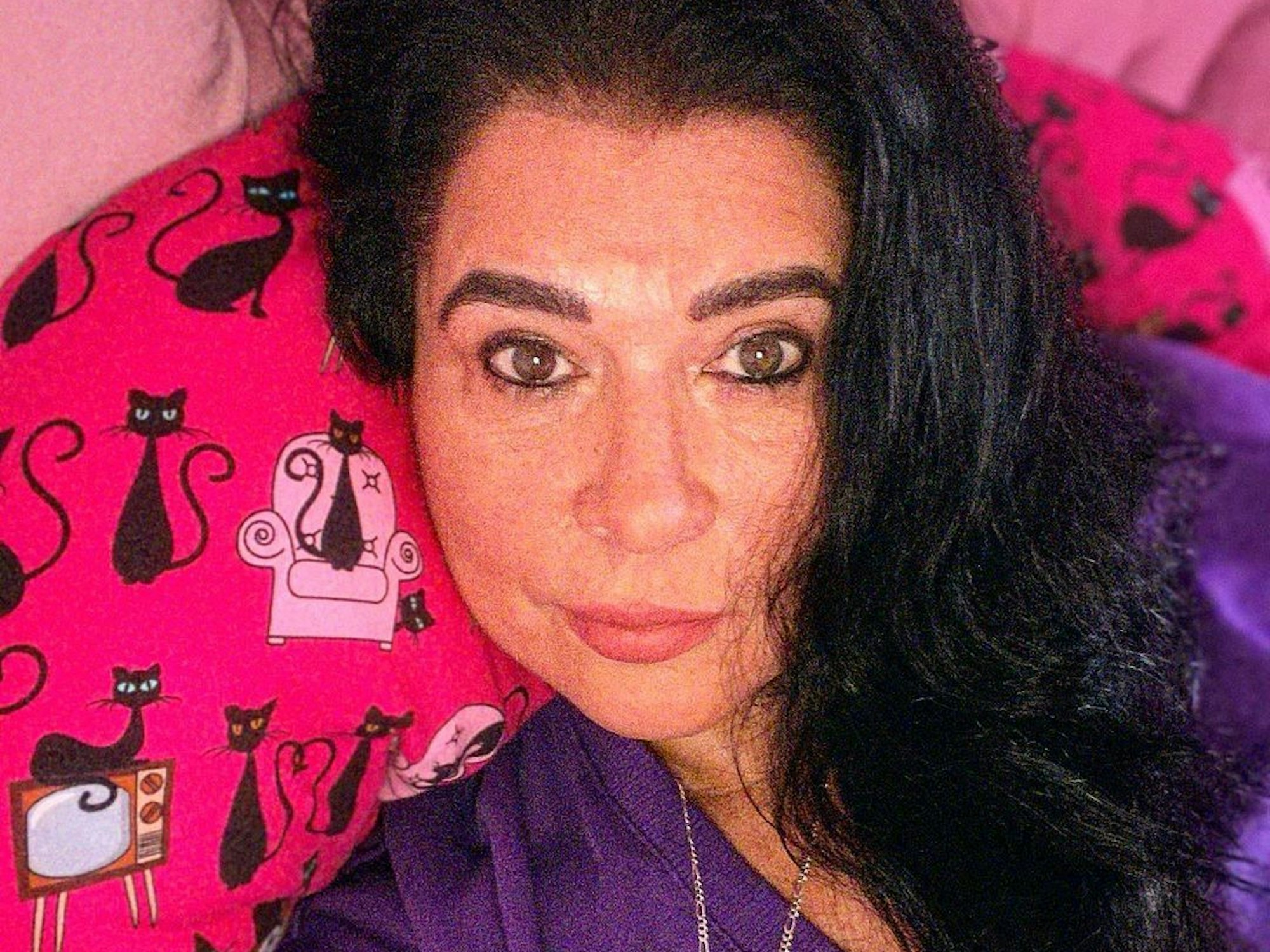 Iris Klein, hier auf einem Instagram-Selfie