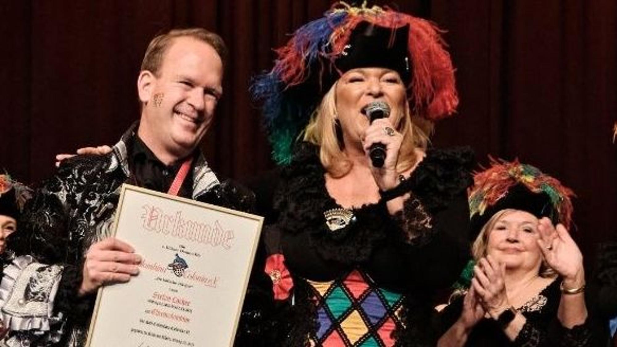 Stefan Löcher mit Uschi Brauckmann