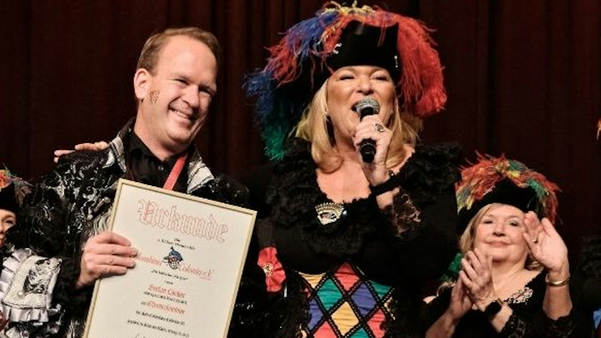 Stefan Löcher mit Uschi Brauckmann