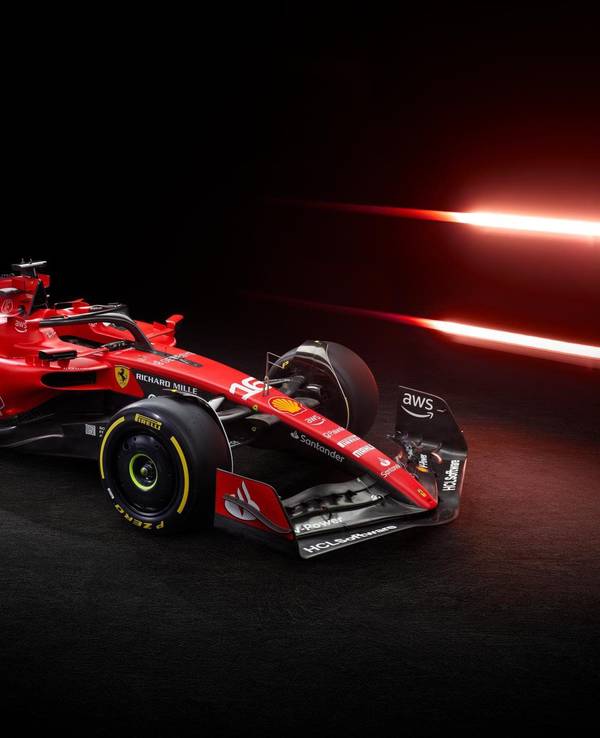 Der neue Scuderia Ferrari SF-23 wird in Fiorano präsentiert.