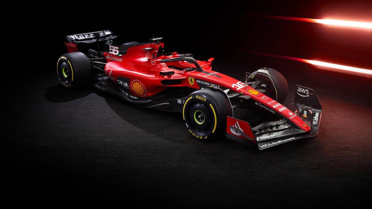 Der neue Scuderia Ferrari SF-23 wird in Fiorano präsentiert.