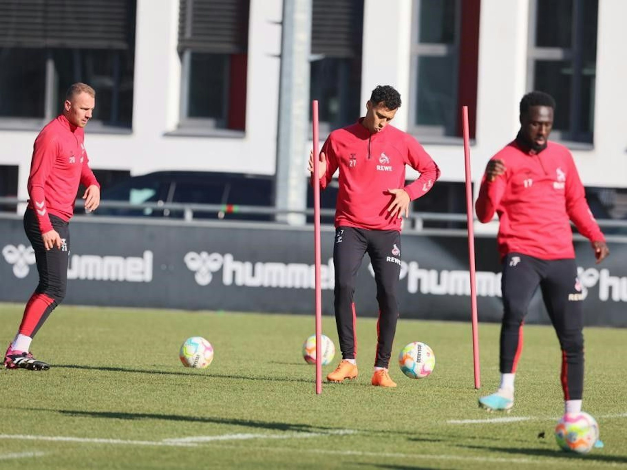 Davie Selke im Training des 1. FC Köln.