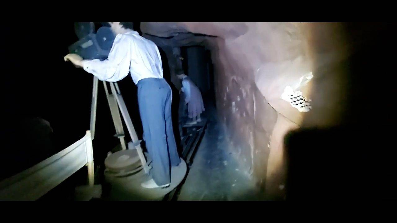 Screenshot aus dem Inneren der Hollywood Tour im Phantasialand. Bild ist aus einem Video, das EXPRESS.de zugeschickt wurde.