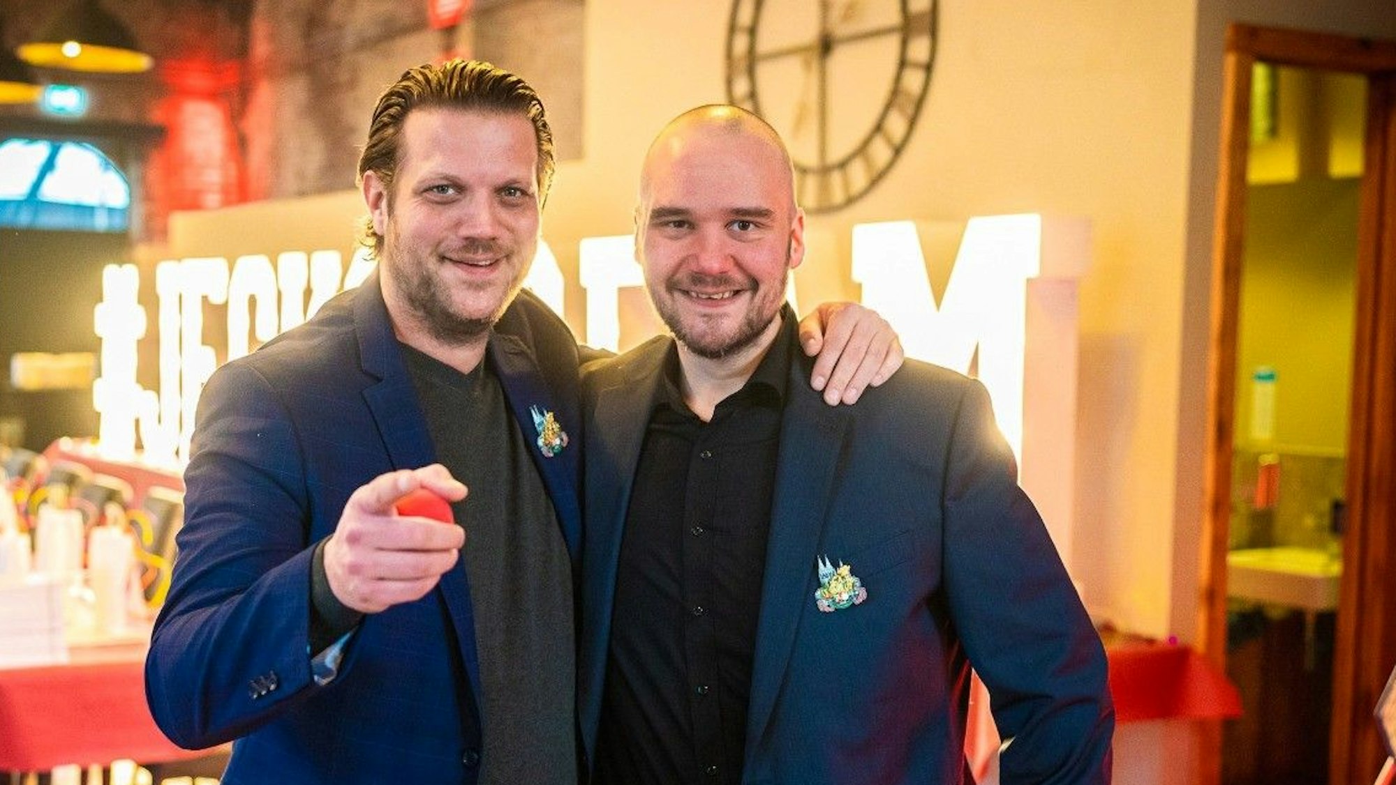 Alexander Barth (l.) und Christoph Runkel