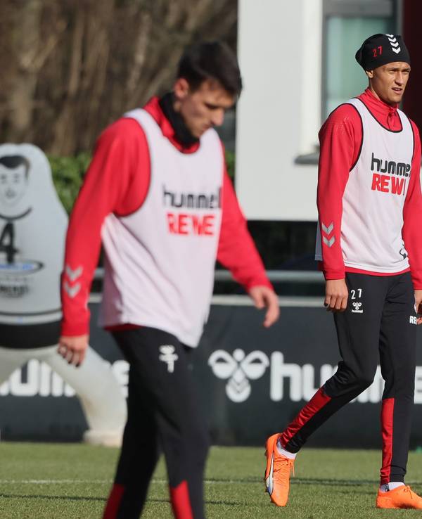 Davie Selke trainiert beim 1. FC Köln.