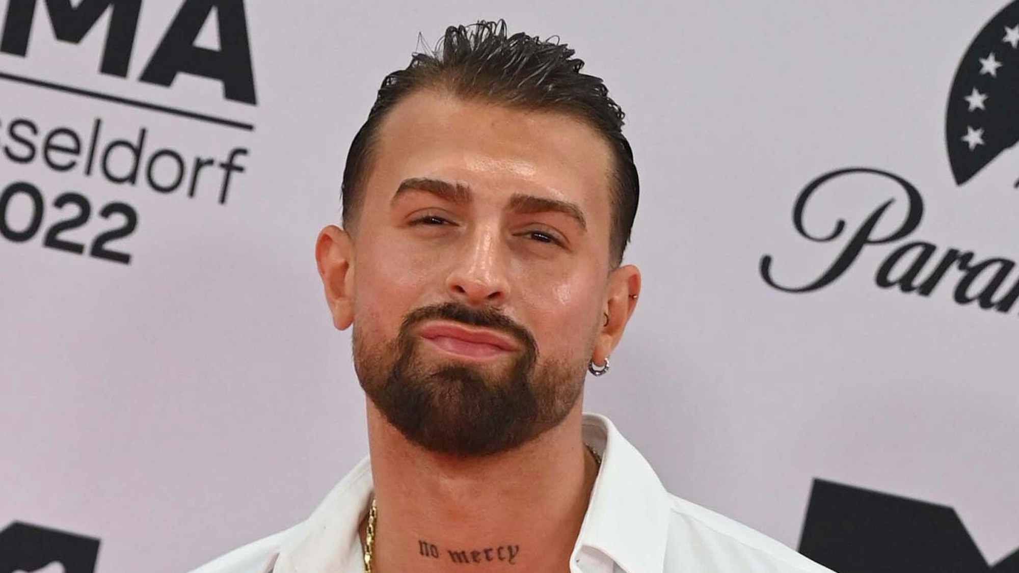 Luigi (Gigi) Birofio kommt am 13. November 2022 zur Vergabe der MTV Europe Music Awards im PSD Bank Dome.