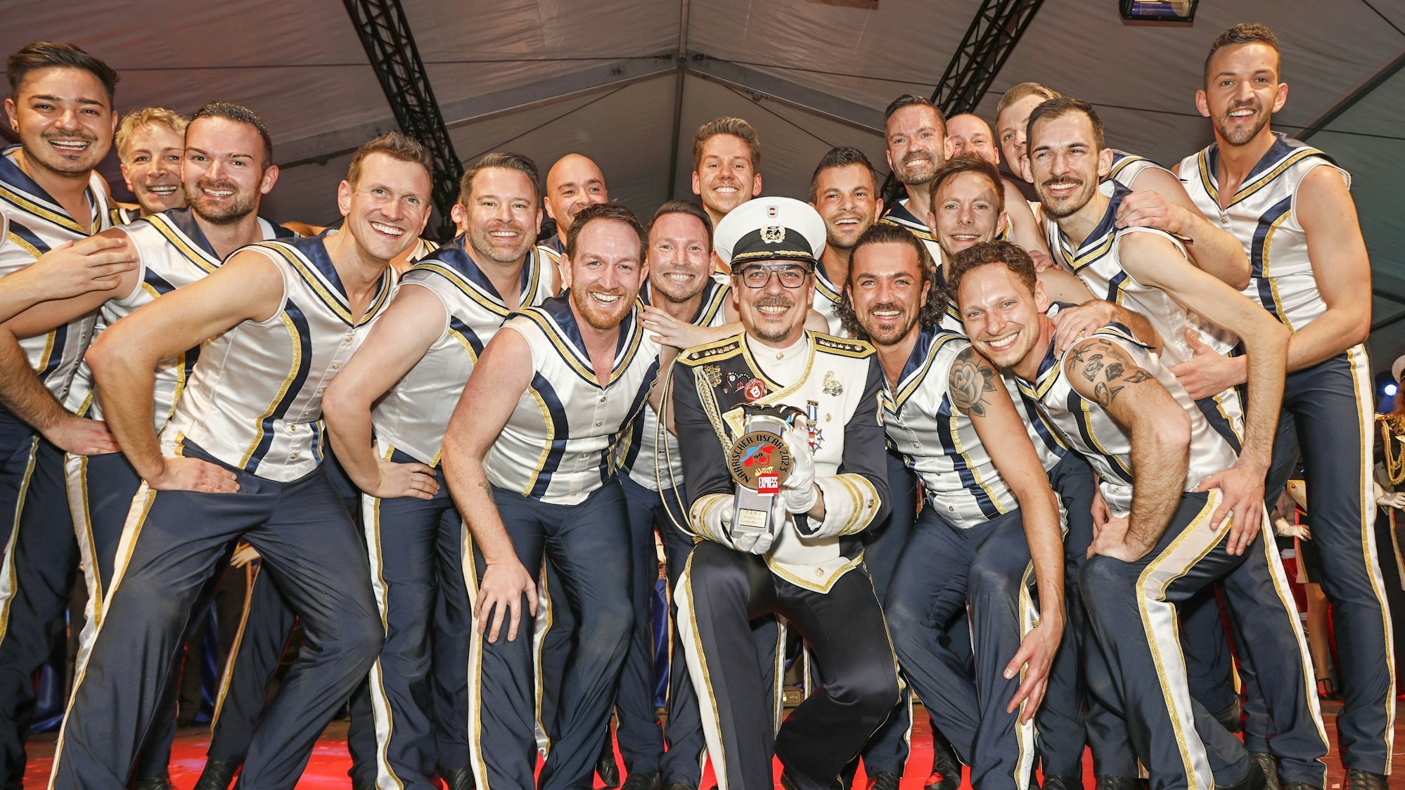 Auch die Stattgarde Colonia wurde mit dem Närrischen Oscar ausgezeichnet.