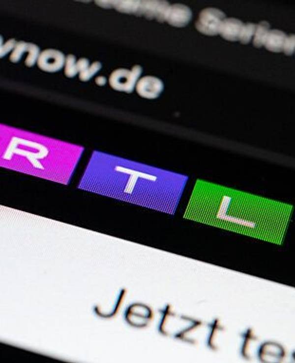 Das Logo der Streamingplattform RTL+.