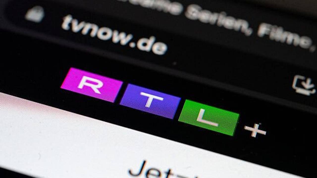 Das Logo der Streamingplattform RTL+.