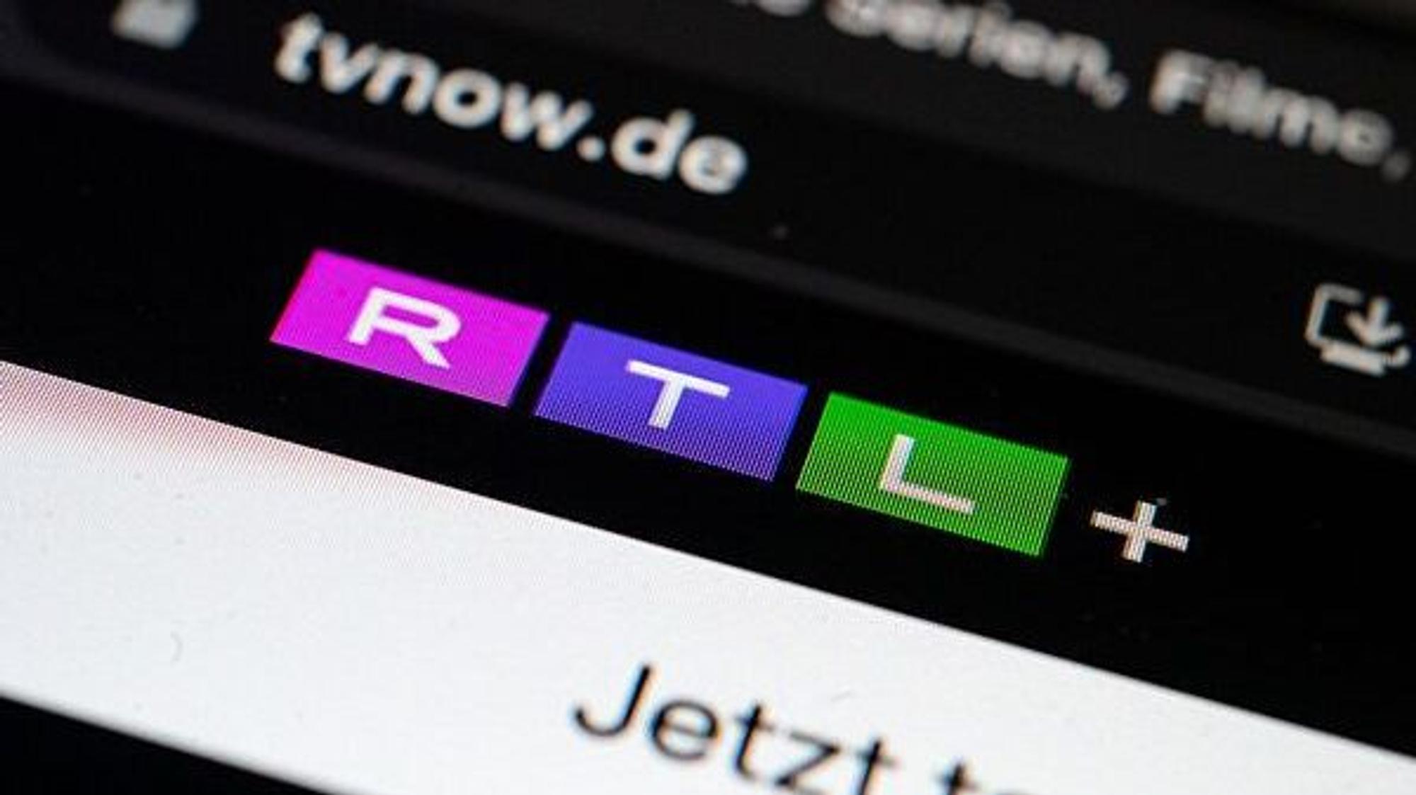 Das Logo der Streamingplattform RTL+.