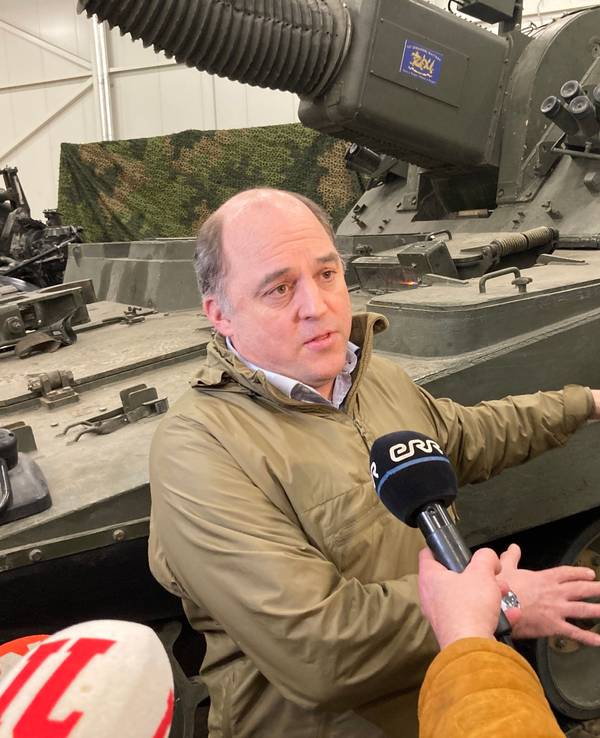 Ben Wallace, britischer Verteidigungsminister.