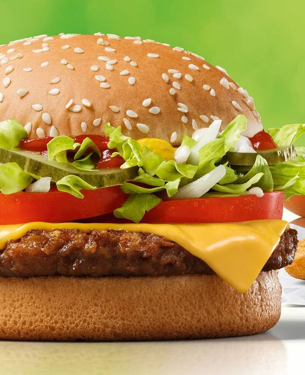 McPlant Burger und McPlant Nuggets von McDonald's.