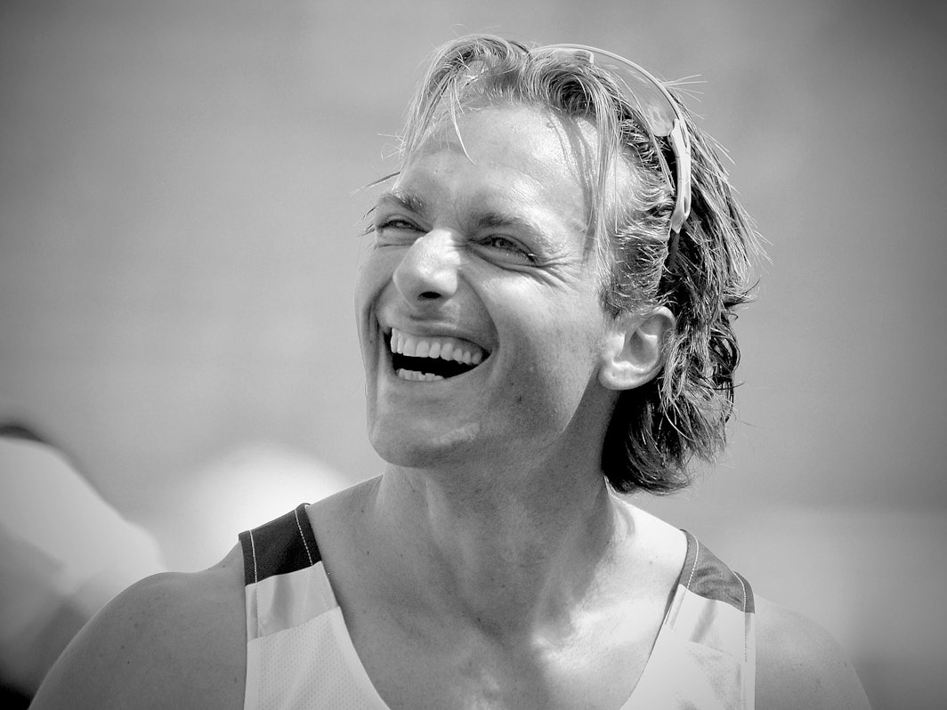 Tim Lobinger bei einem Wettkampf.