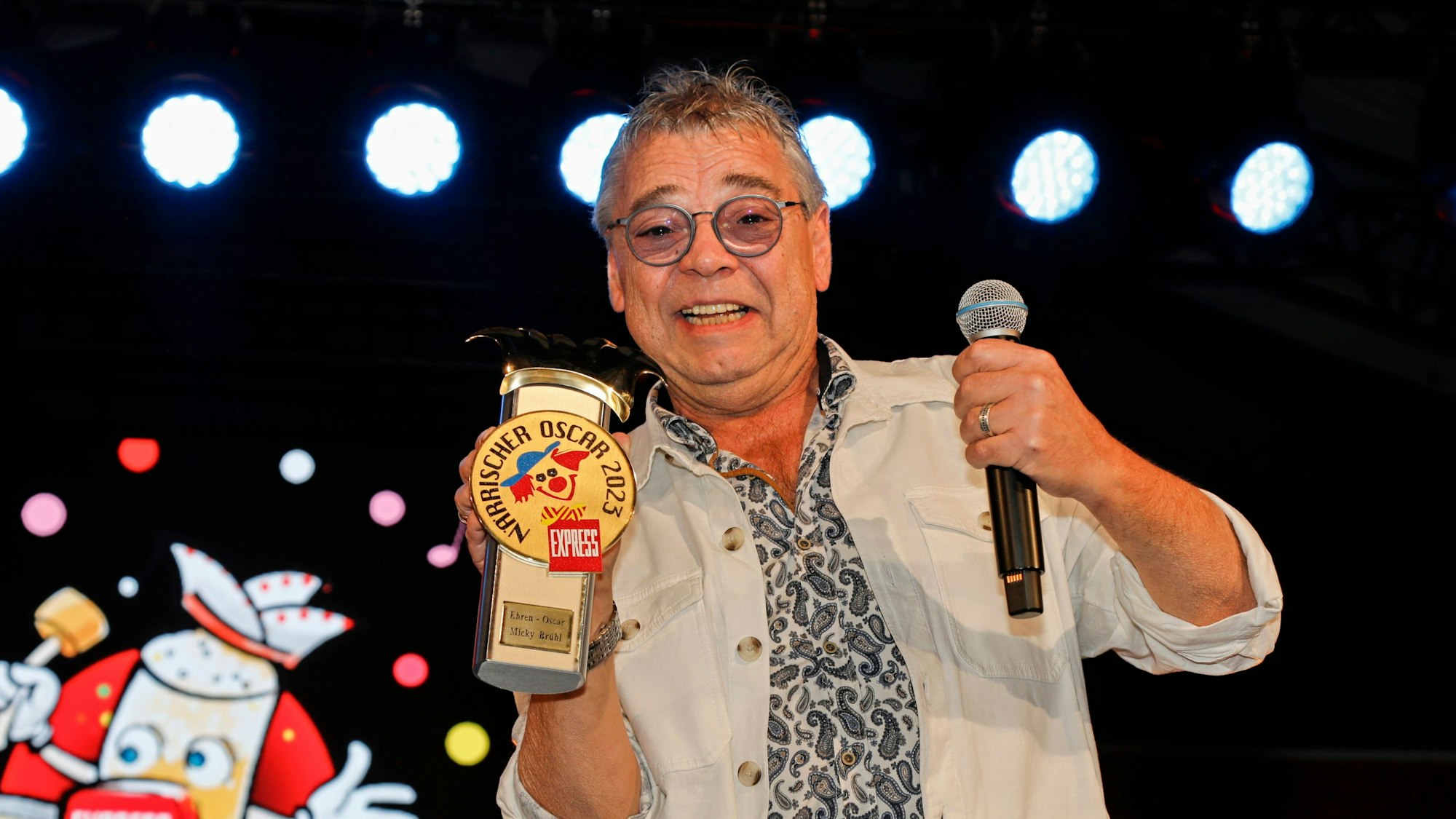 Micky Brühl erhielt den Ehren-Oscar 2023.