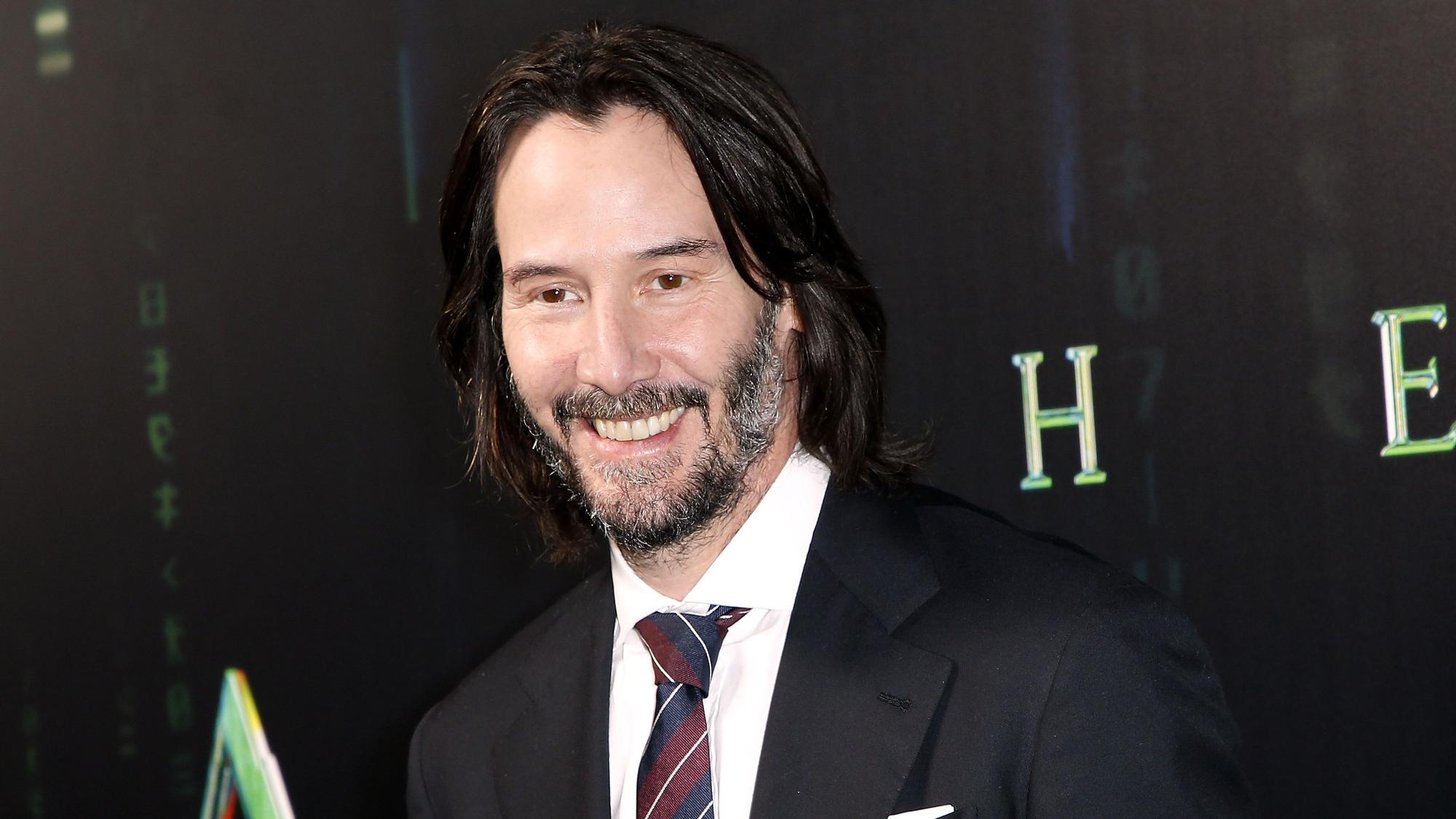 Keanu Reeves besucht die US-Premiere von "The Matrix Resurrections" im The Castro Theatre in San Francisco. +++ dpa-Bildfunk +++