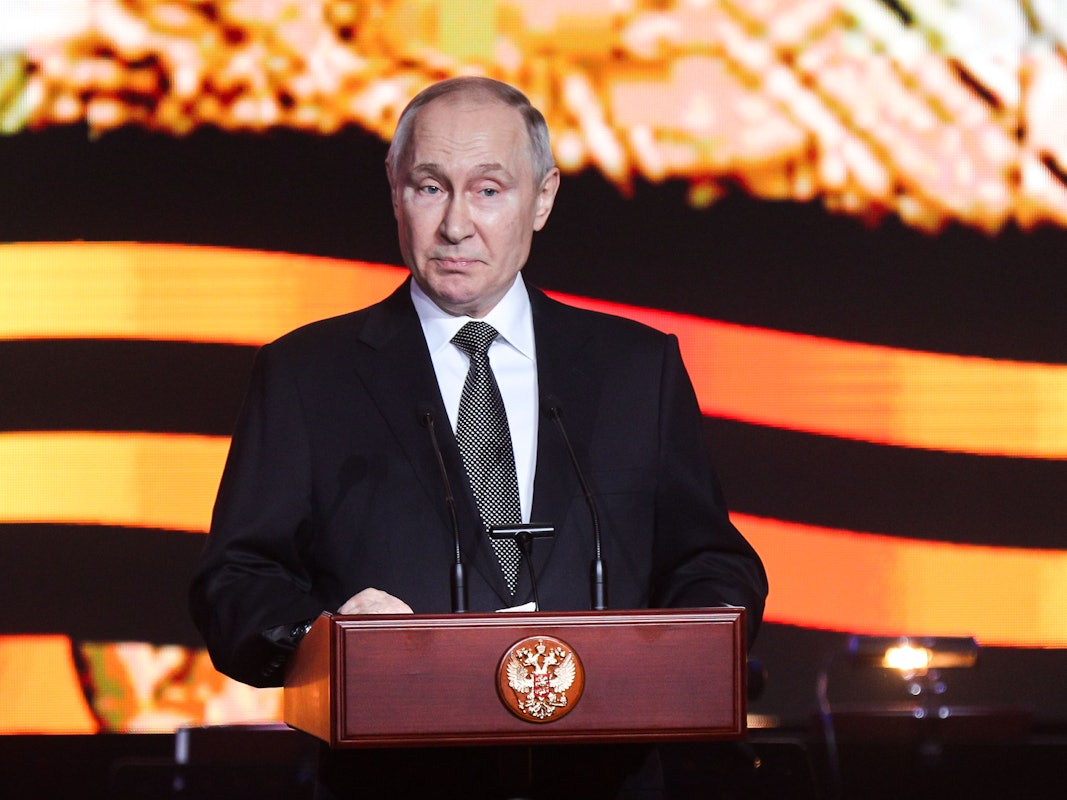 Wladimir Putin, Präsident von Russland.