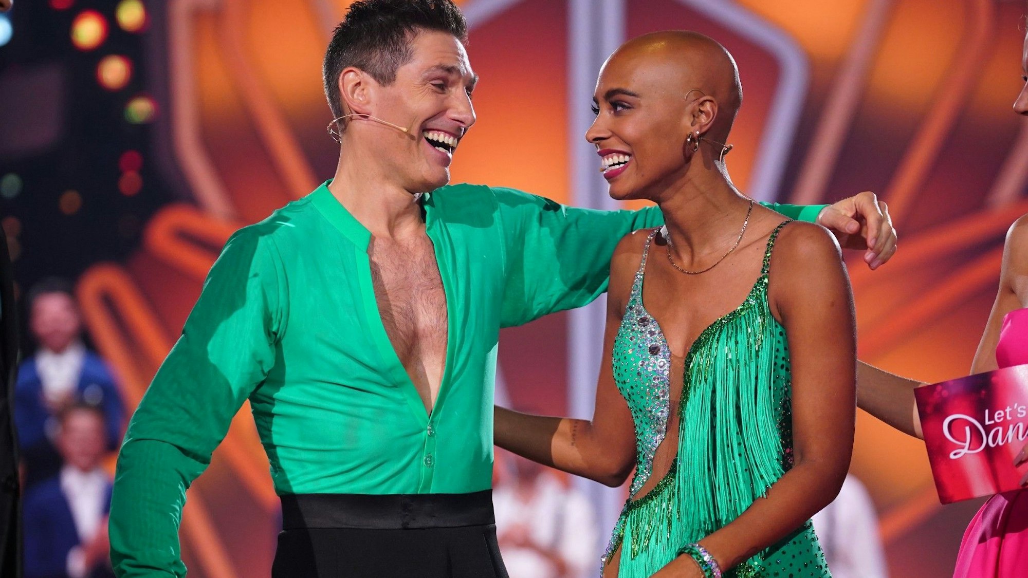Christian Polanc und Sharon Battiste bei "Let´s Dance".