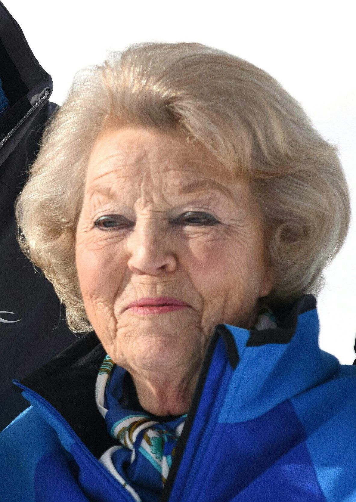 Die niederländische Ex-Königin Beatrix in Lech in Österreich.