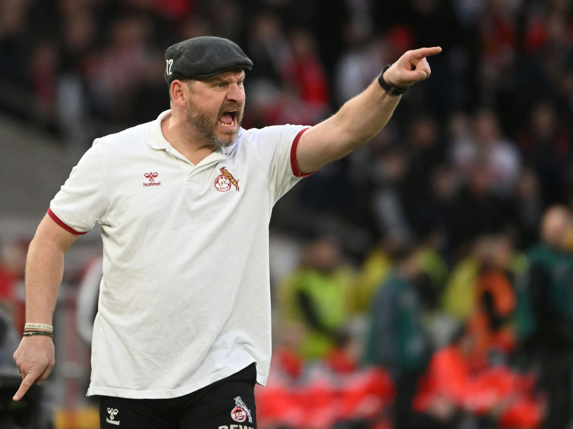 Steffen Baumgart bei der Niederlage in Stuttgart.