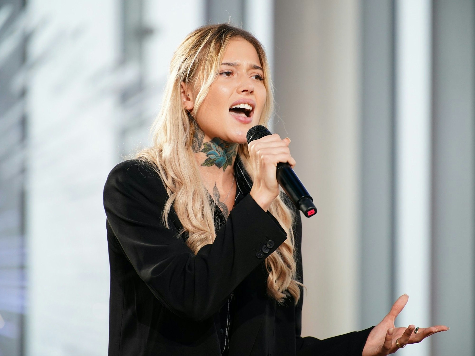 Jill Lange aus Römerstein beim DSDS-Casting