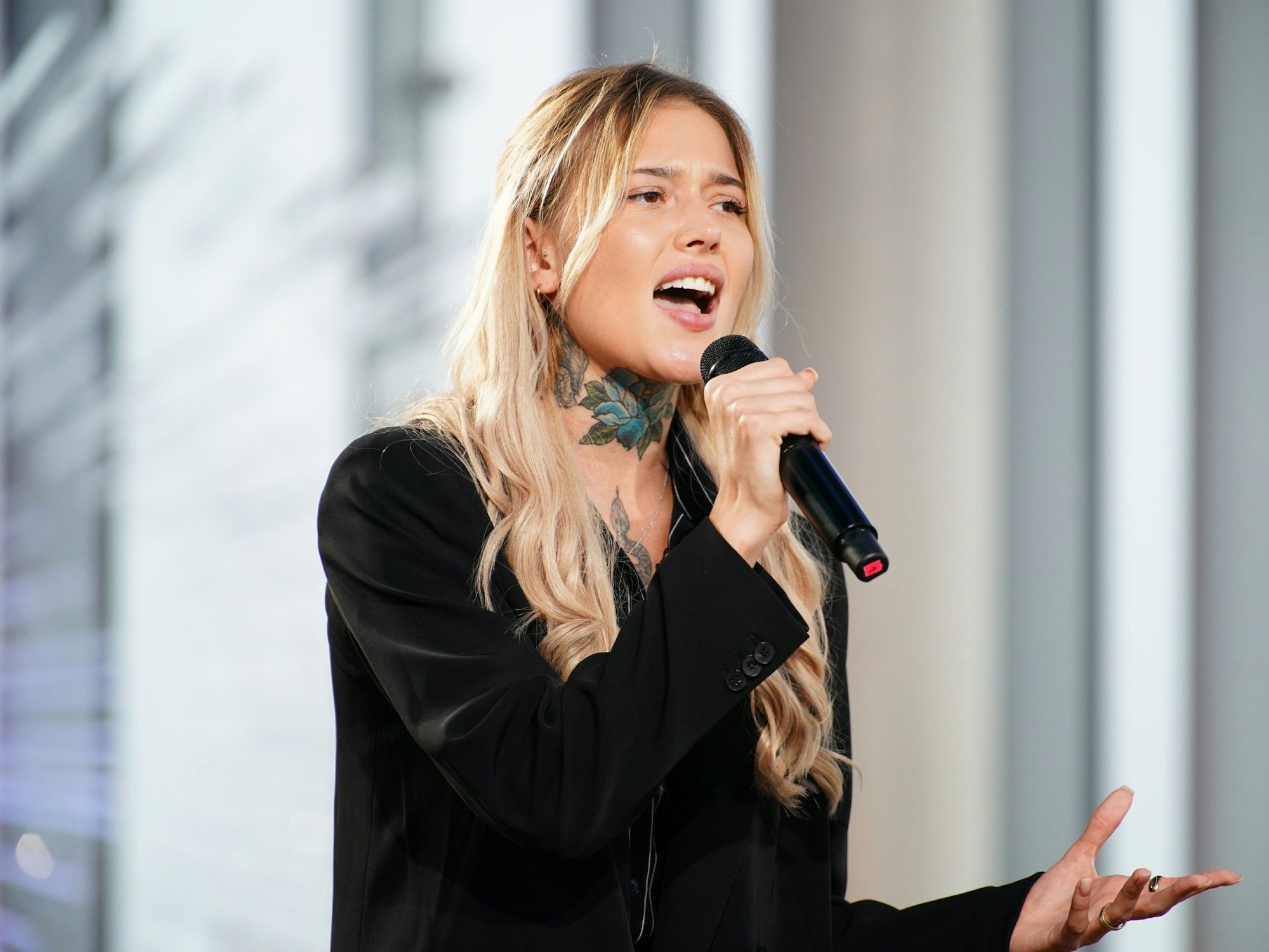 Jill Lange aus Römerstein.
Die Verwendung des sendungsbezogenen Materials ist nur mit dem Hinweis und Verlinkung auf RTL+ gestattet.