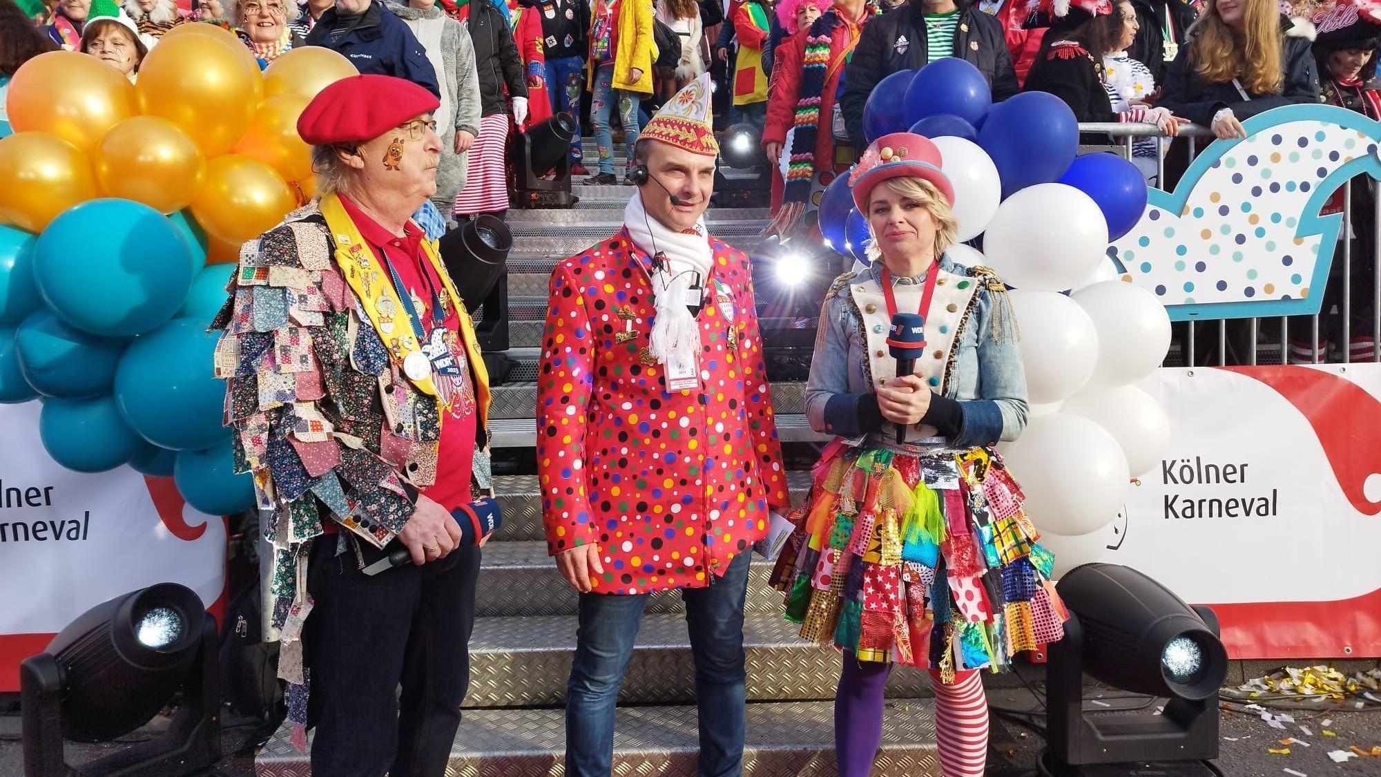 Holger Kirsch beim WDR-Interview mit Wicky Junggeburth und Sabine Heinrich.