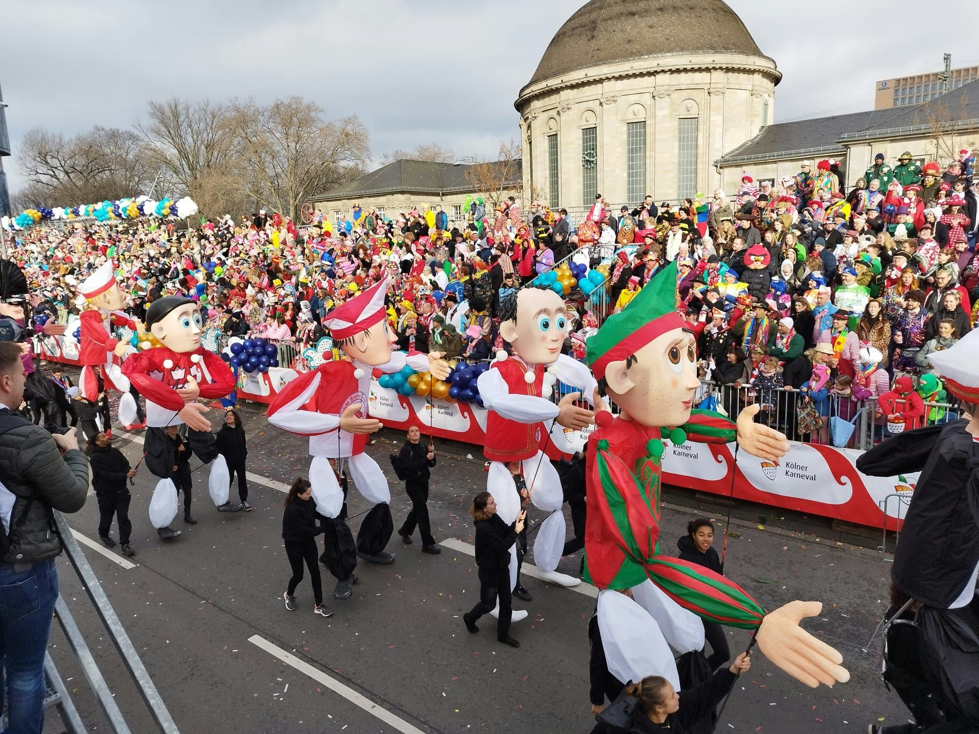 Die neuen Großfiguren im Zoch sind ein echter Hingucker.