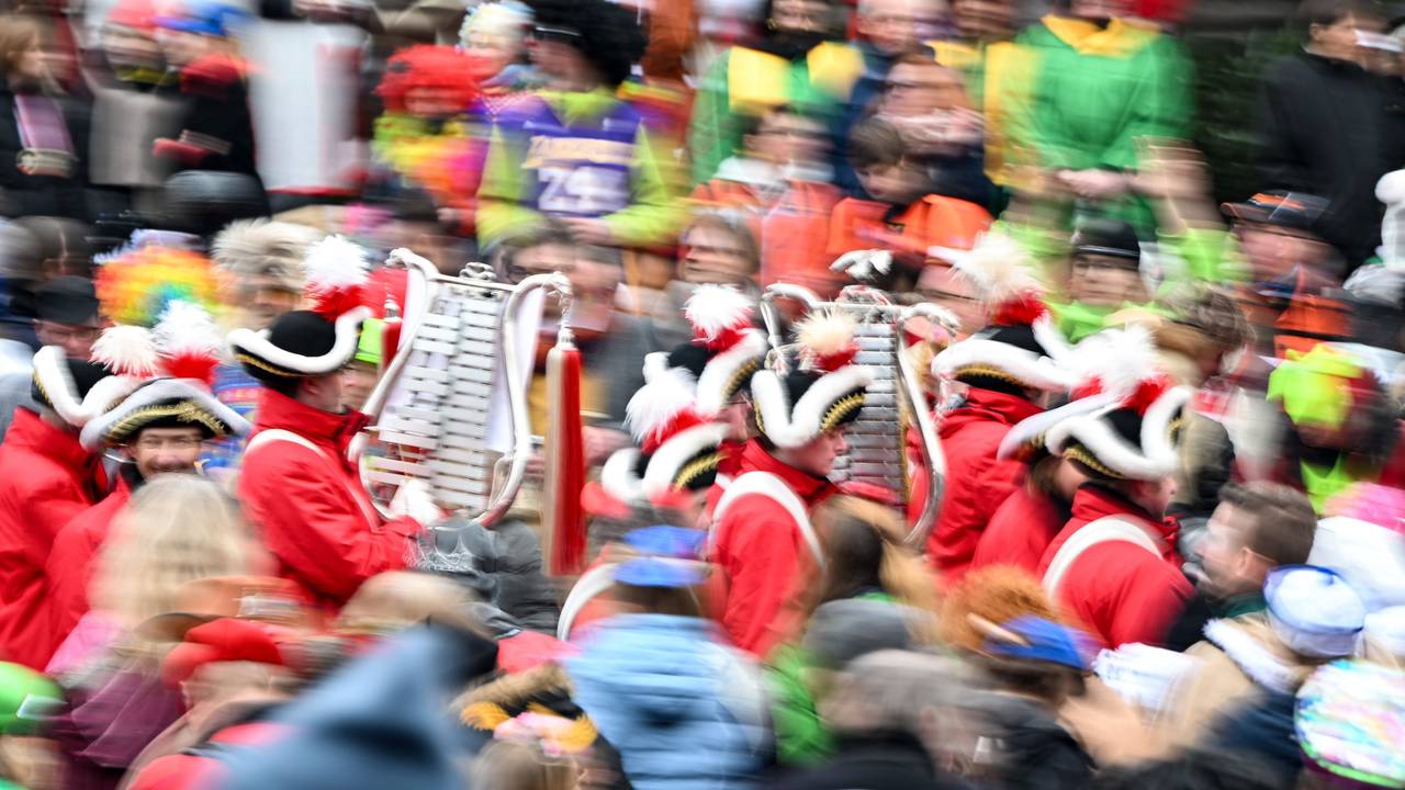 Der Karnevalszug in Düsseldorf 2023.
