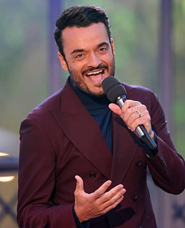 Der italienische Musiker und Sänger Giovanni Zarrella singt in der Aufzeichnung der „Ross Antony Show“.