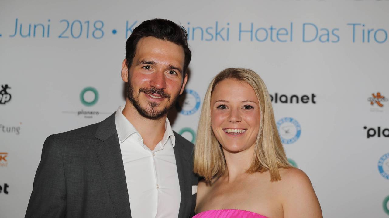 Felix Neureuther mit Ehefrau Miriam Neureuther.